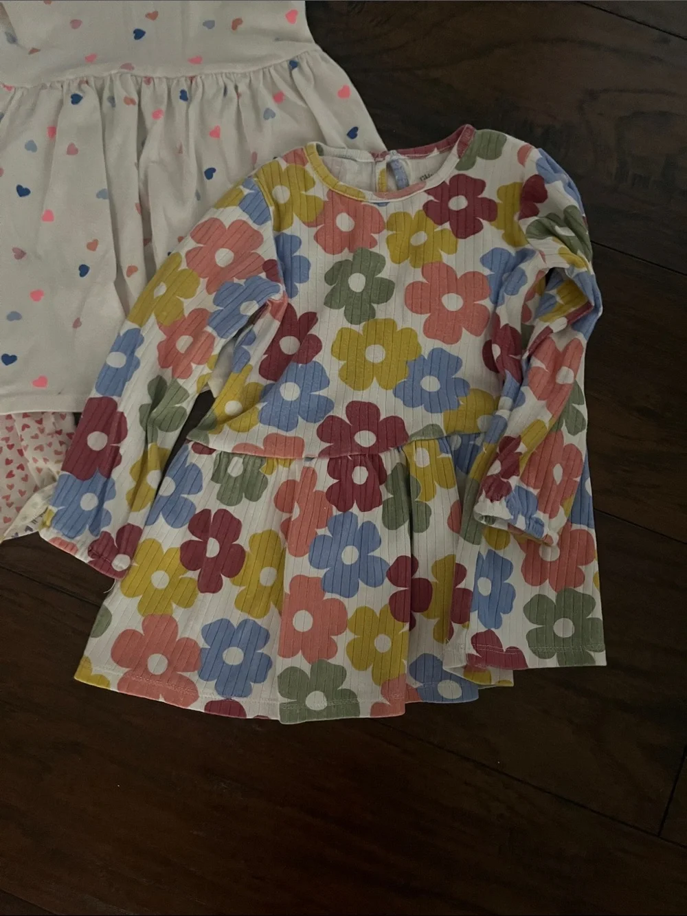Girls Mixed Dress Lot - Hearts, Florals & Pastel Prints